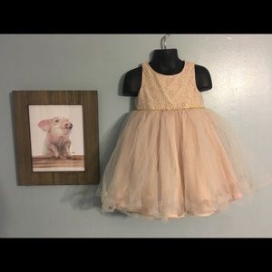 3t blush dress